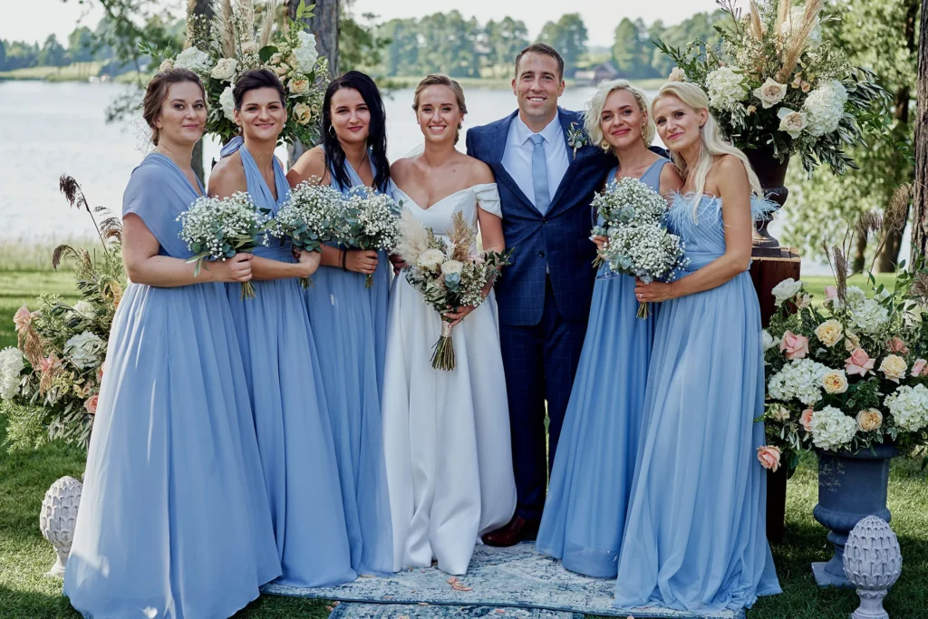 Pamergių ir nuotakos nuotrauka Vilniuje – vestuvių fotografas.