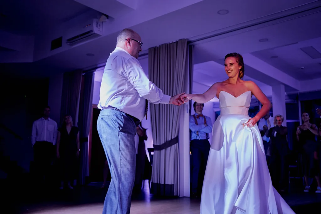 Margio kranto romantiška vestuvių vieta – profesionalaus fotografo darbas.